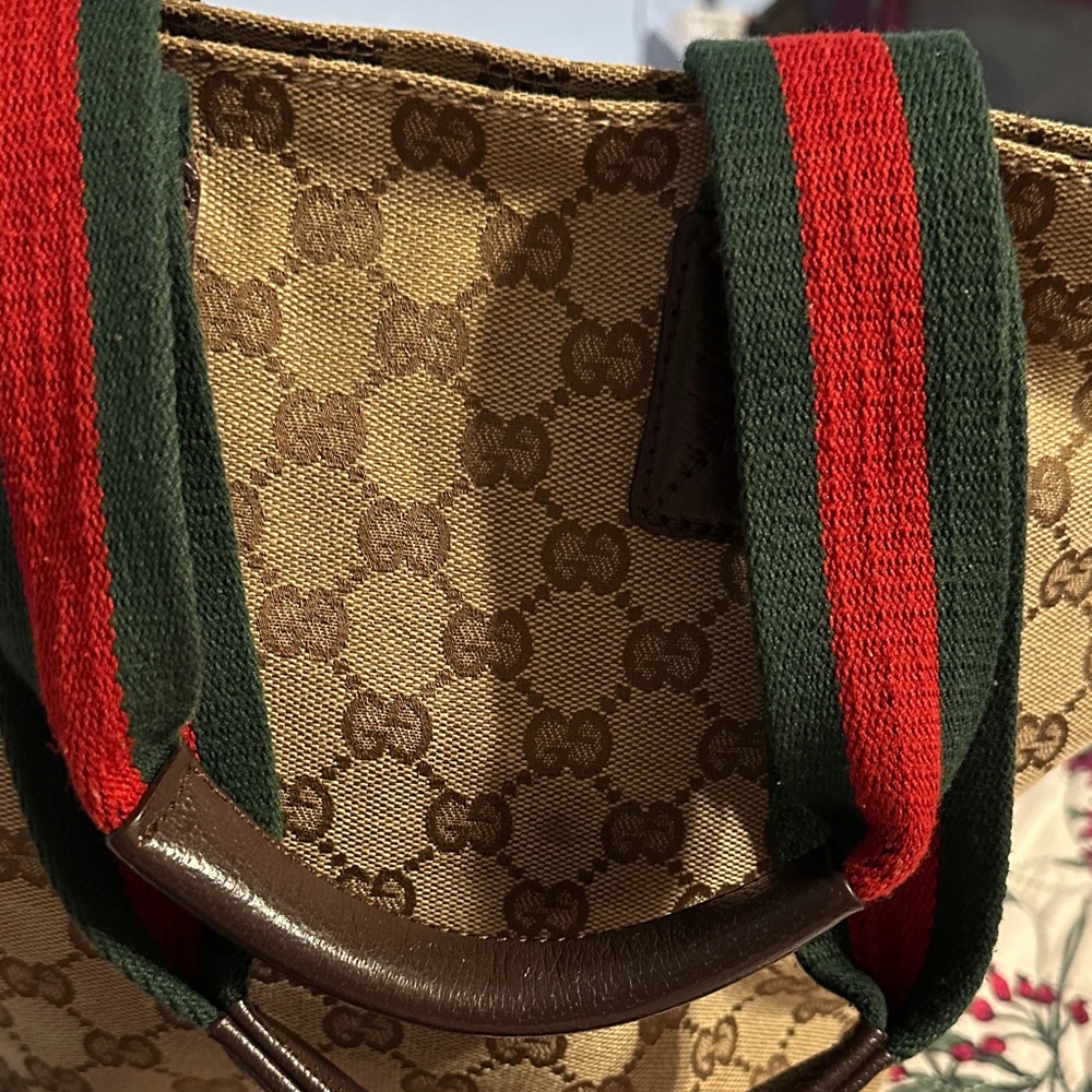 Vintage Gucci GG Sherry Tote - Picture 11 of 14